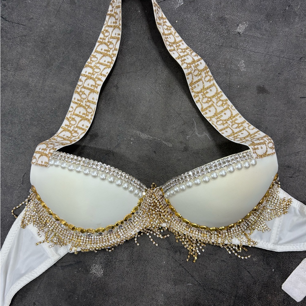 Dior bedazzled top